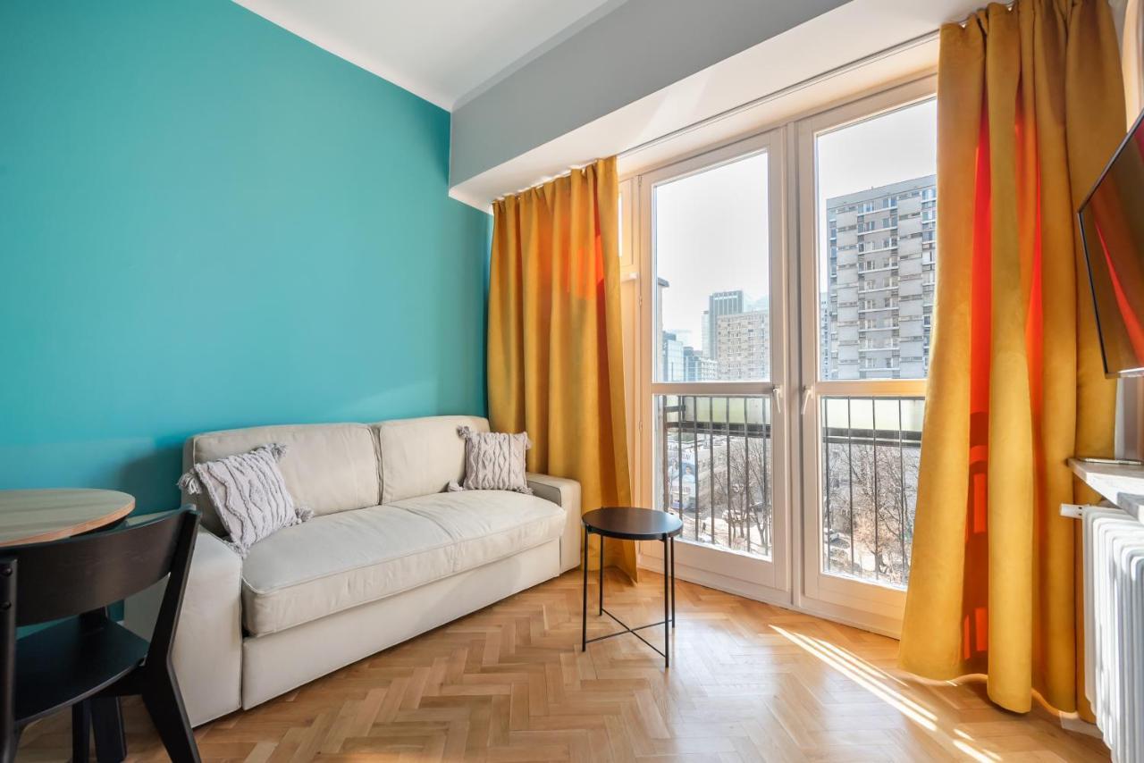 Grzybowska Sundown City Centre Apartment Warschau Exterior foto